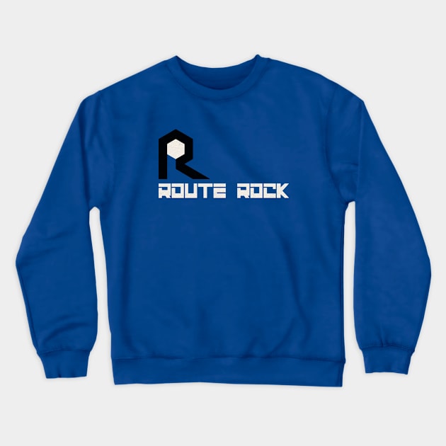 Route Rock Railroad Crewneck Sweatshirt by Turboglyde